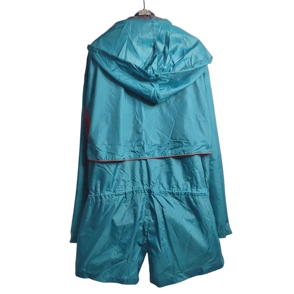 Vintage 90s Reebok Men's 1/4 Zip Hooded Pullover Windbreaker Jacket Size XL - Picture 2 of 11